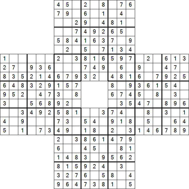 Sohei Sudoku - Easy