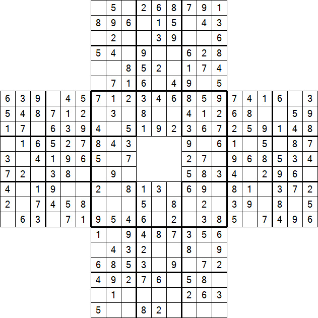 Sohei Sudoku - Easy