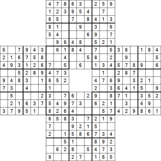Sohei Sudoku - Easy