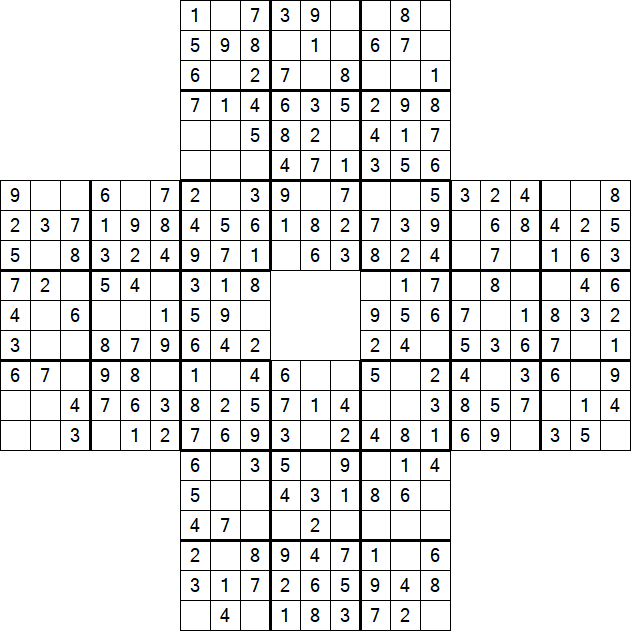 Sohei Sudoku - Easy