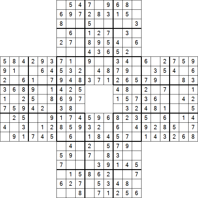 Sohei Sudoku - Easy