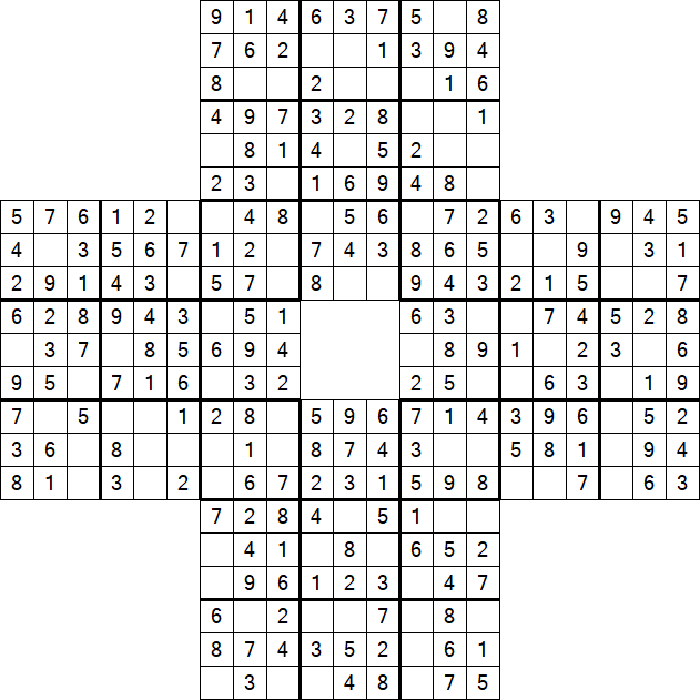 Sohei Sudoku - Easy