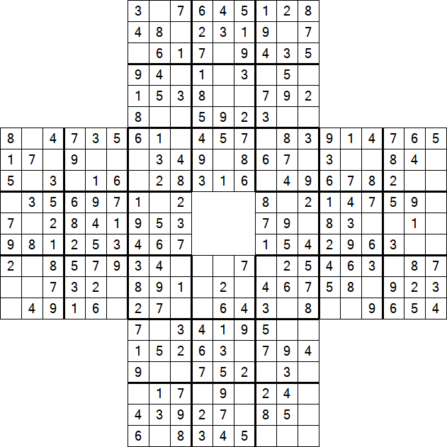 Sohei Sudoku - Easy
