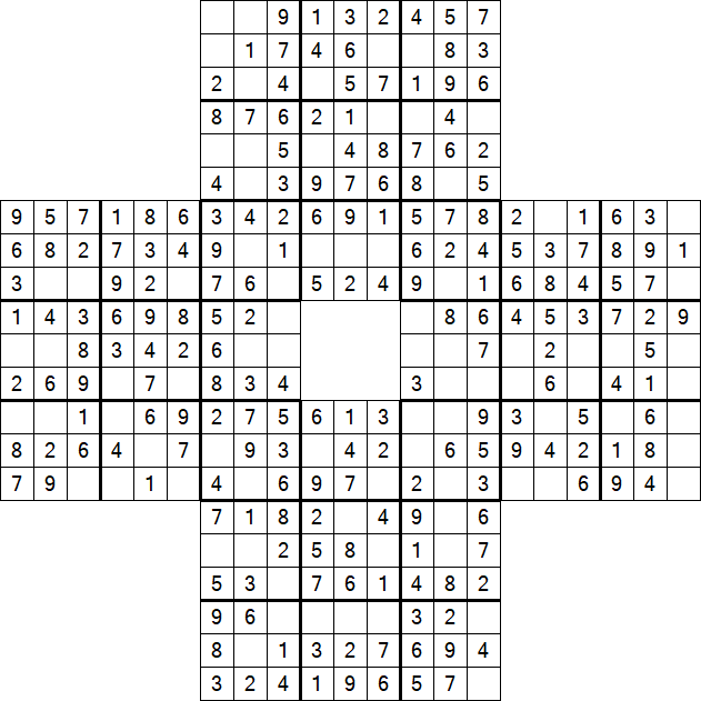 Sohei Sudoku - Easy