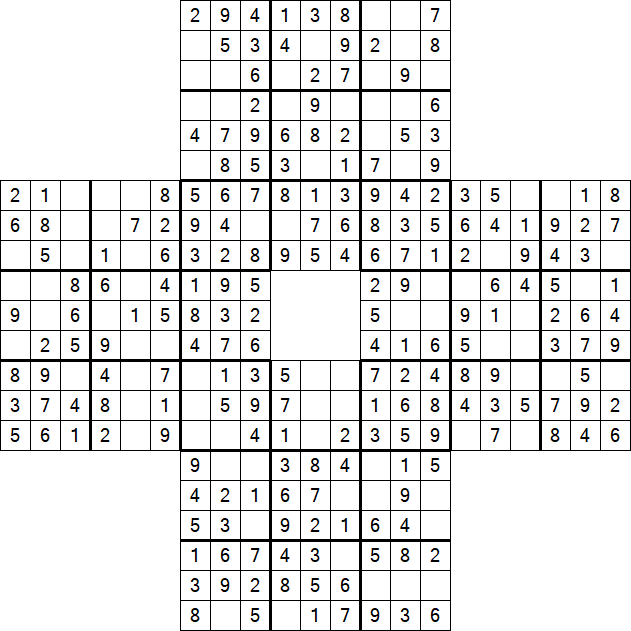 Sohei Sudoku - Easy