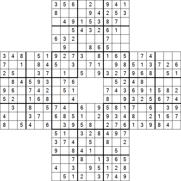 Sohei Sudoku - Easy