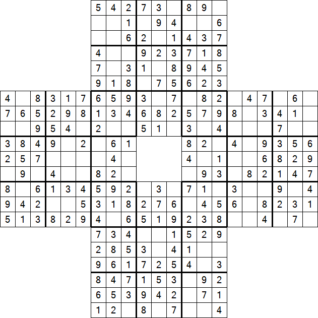 Sohei Sudoku - Easy