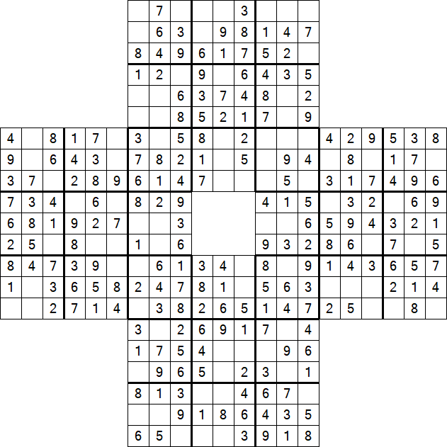 Sohei Sudoku - Easy