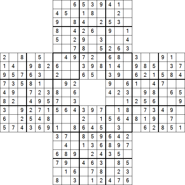 Sohei Sudoku - Easy