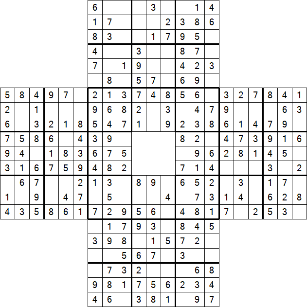 Sohei Sudoku - Easy
