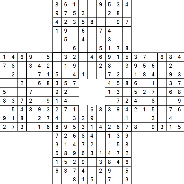 Sohei Sudoku - Easy