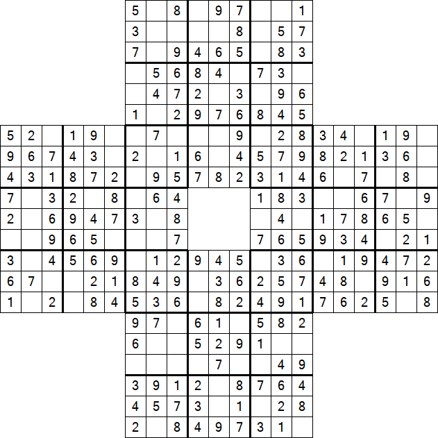 Sohei Sudoku - Easy