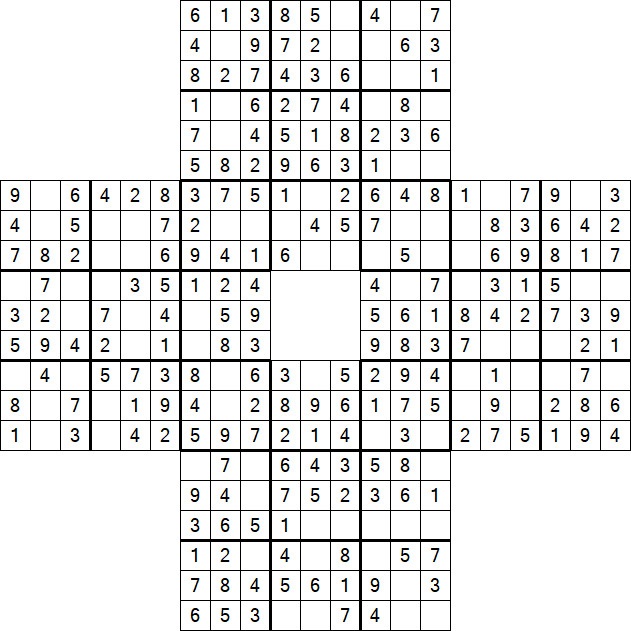 Sohei Sudoku - Easy