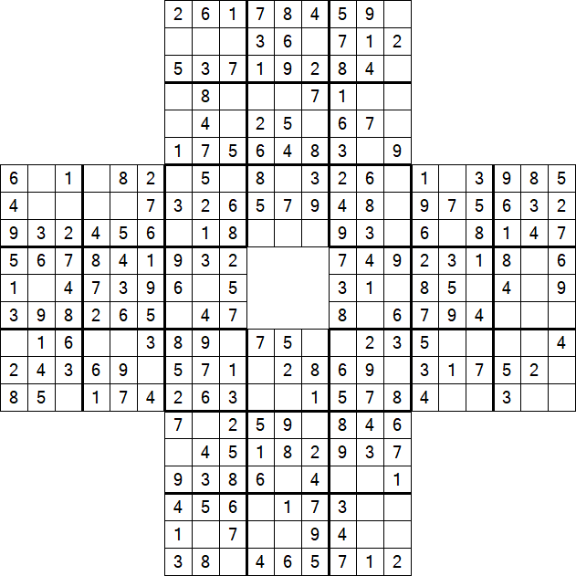 Sohei Sudoku - Easy