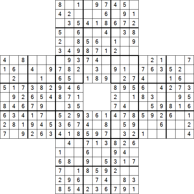 Sohei Sudoku - Easy