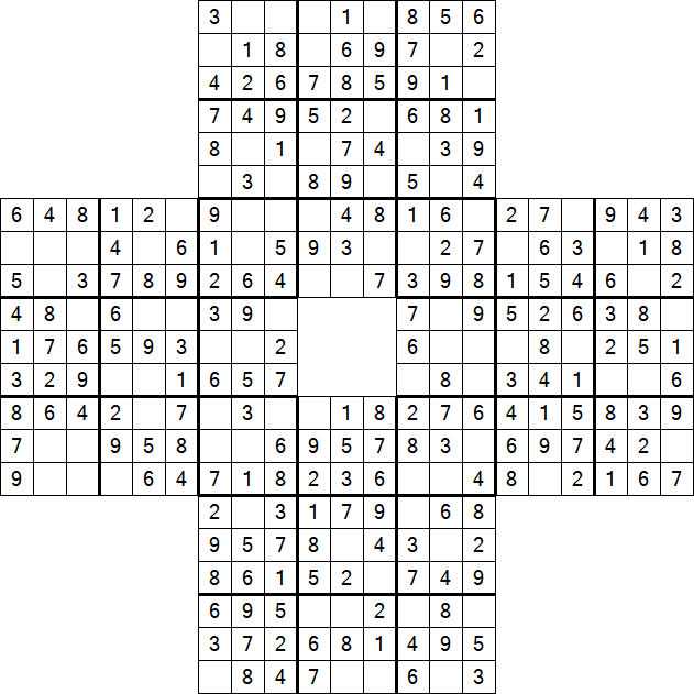 Sohei Sudoku - Easy