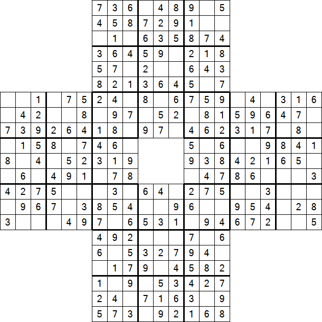 Sohei Sudoku - Easy