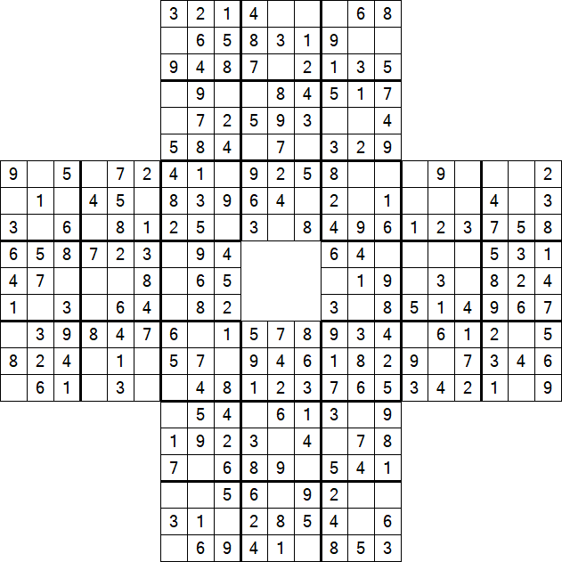 Sohei Sudoku - Easy