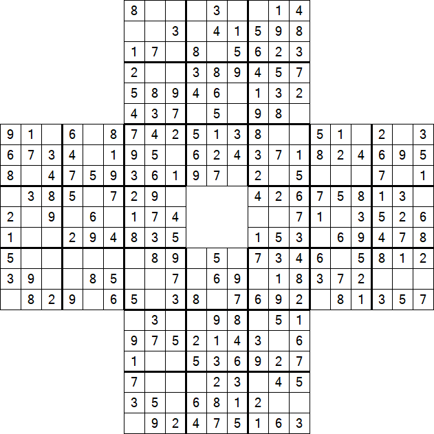 Sohei Sudoku - Easy