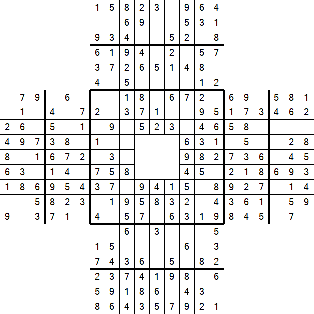 Sohei Sudoku - Easy
