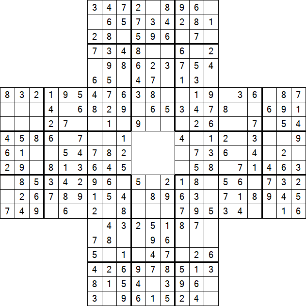 Sohei Sudoku - Easy
