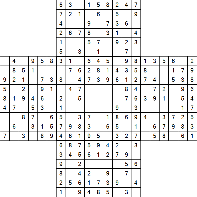 Sohei Sudoku - Easy