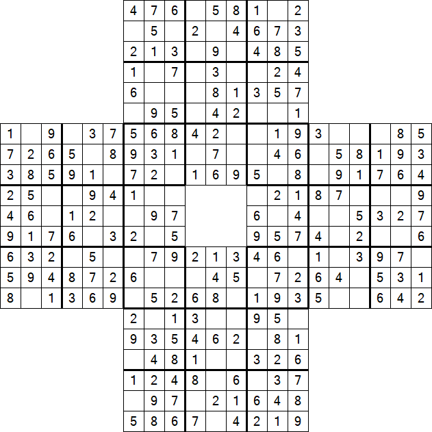 Sohei Sudoku - Easy