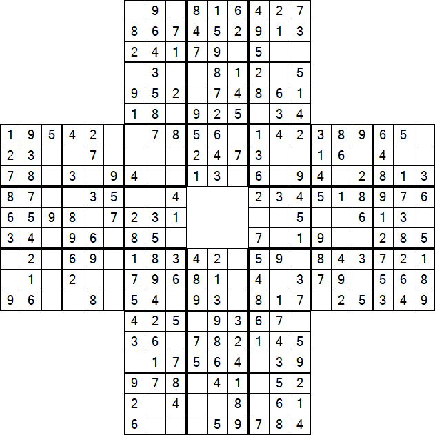 Sohei Sudoku - Fácil