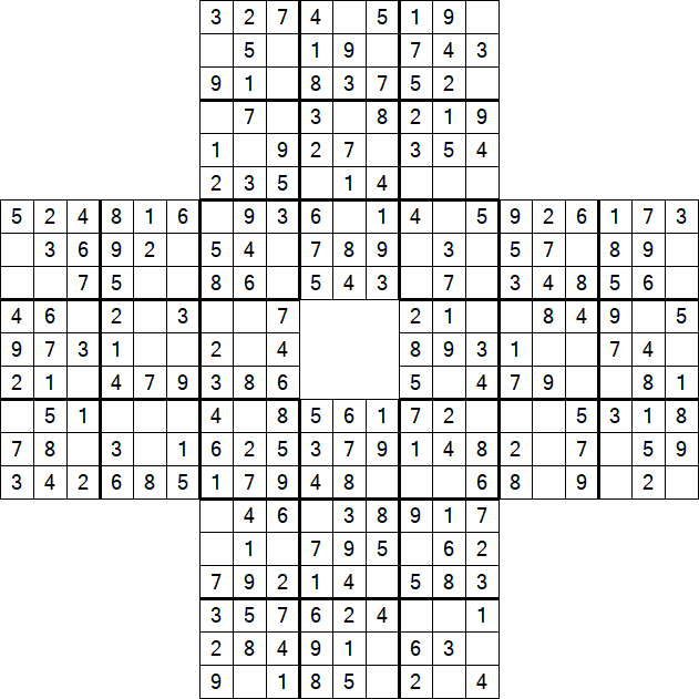 Sohei Sudoku - Easy