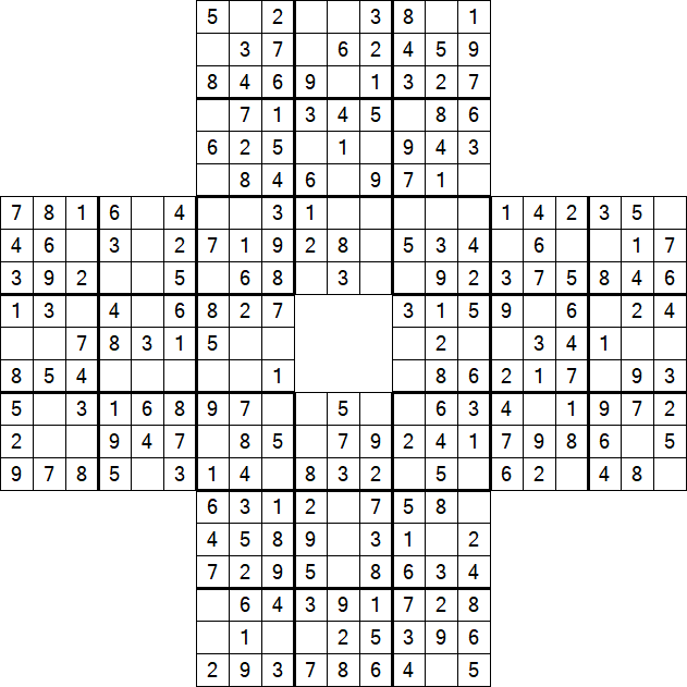 Sohei Sudoku - Easy