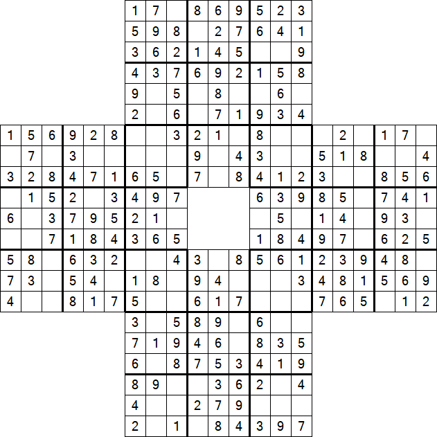 Sohei Sudoku - Easy