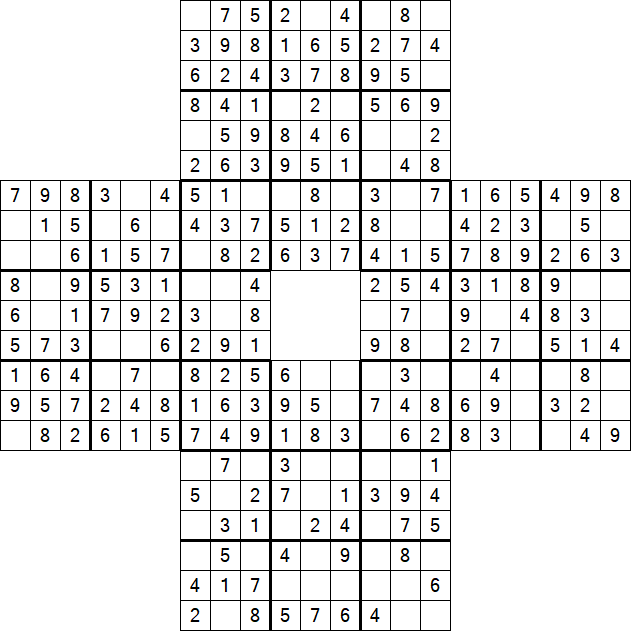Sohei Sudoku - Easy