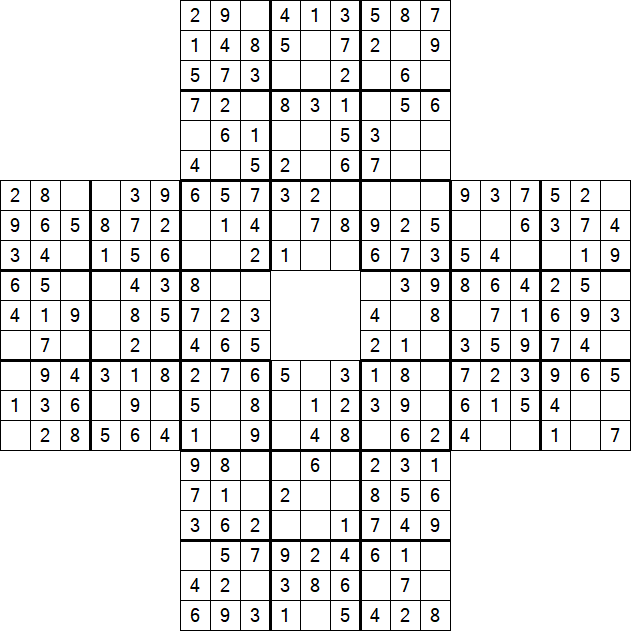 Sohei Sudoku - Fácil