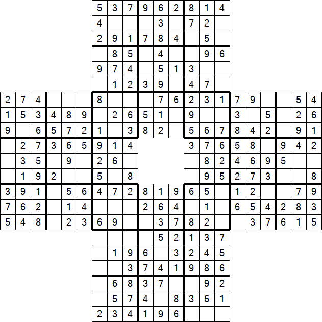 Sohei Sudoku - Fácil