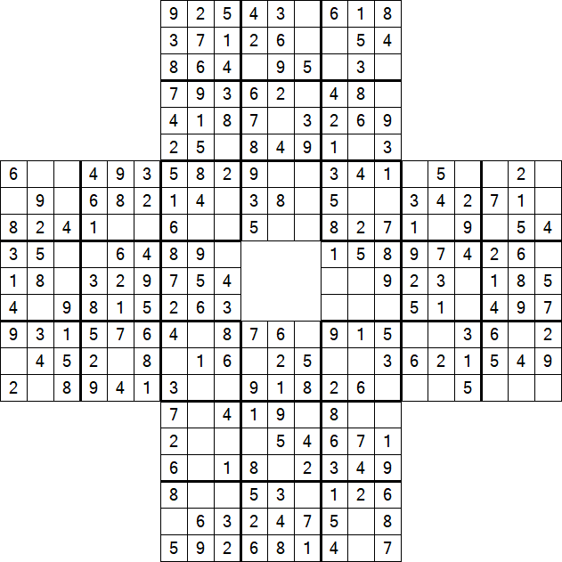 Sohei Sudoku - Fácil