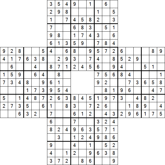 Sohei Sudoku - Fácil