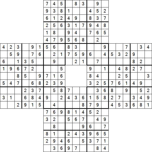 Sohei Sudoku - Fácil