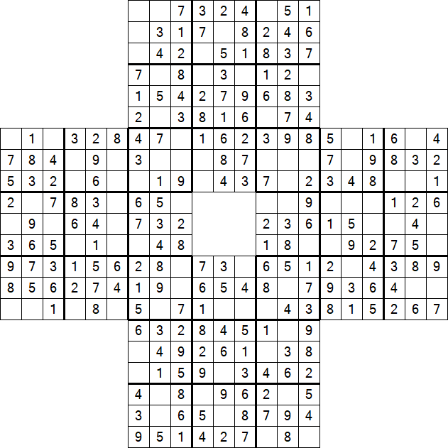 Sohei Sudoku - Einfach