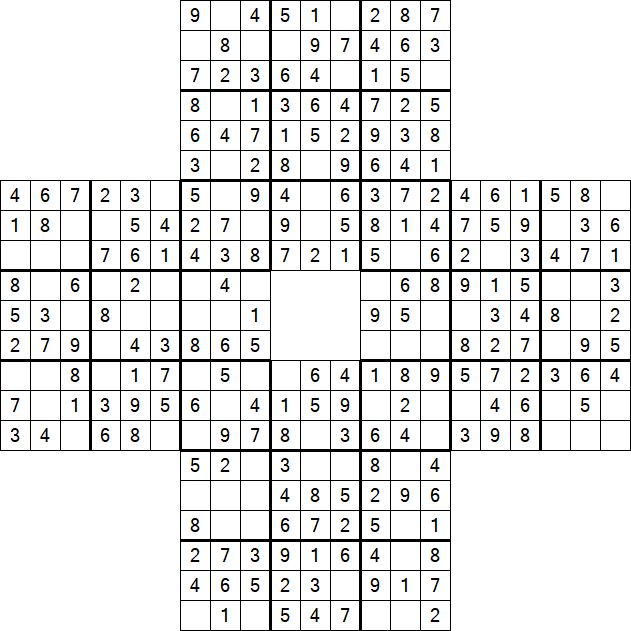 Sohei Sudoku - Fácil