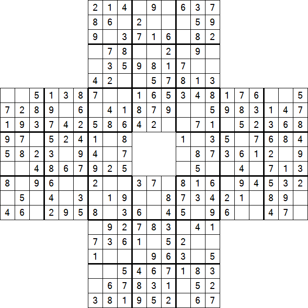 Sohei Sudoku - Einfach