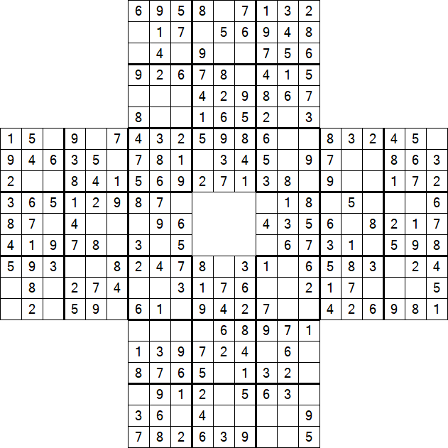 Sohei Sudoku - Einfach