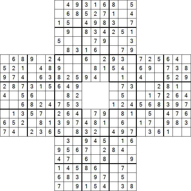 Sohei Sudoku - Easy