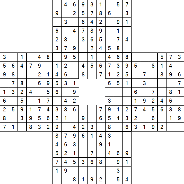 Sohei Sudoku - Easy