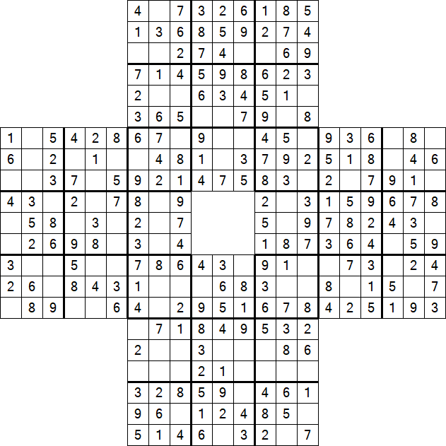 Sohei Sudoku - Easy