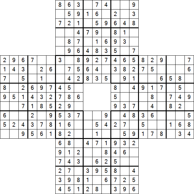 Sohei Sudoku - Easy
