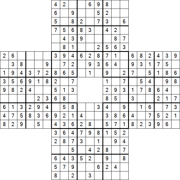 Sohei Sudoku - Easy