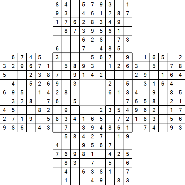 Sohei Sudoku - Einfach