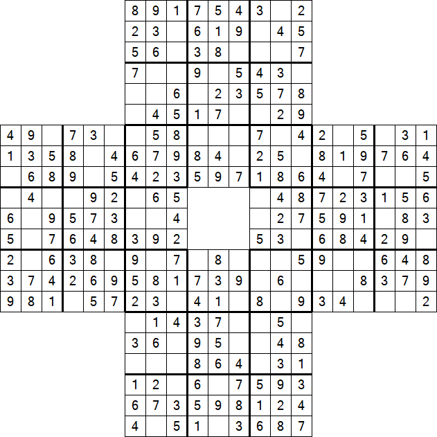 Sohei Sudoku - Fácil