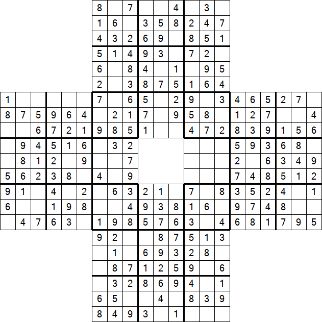 Sohei Sudoku - Simple