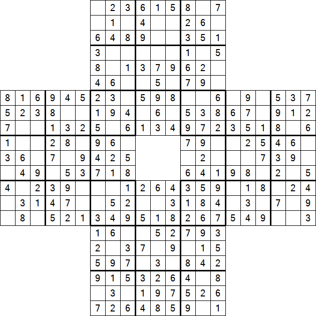 Sohei Sudoku - Easy